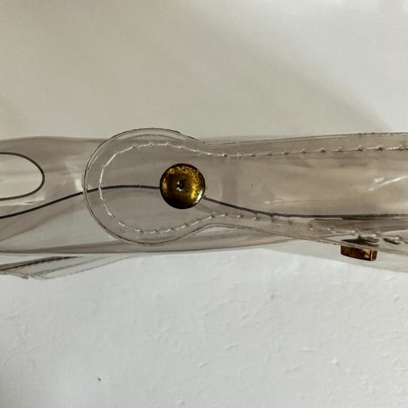 AUTHENTIC HERMES VINTAGE VINYL KELLY BAG LIMITED EDITION WITH BAG CHARM TWILLY - Picture 7 of 15